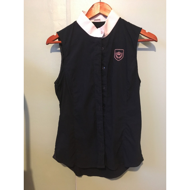 Polo de concours Fouganza bleu marine