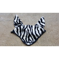 Bonnet zèbre taille cheval