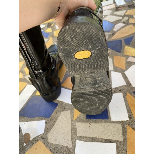 Bottes vernis et alligator