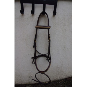Bridon Dy'on Serpent + rênes Dy'on assorties