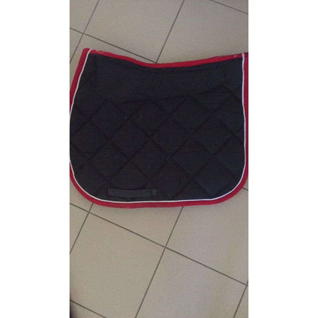 Tapis noir/rouge FOUGANZA (Grippy)