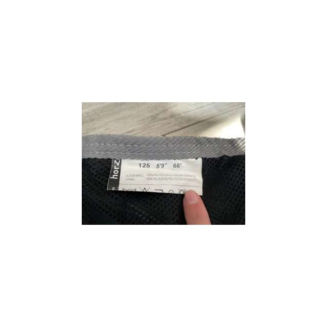 couvre rein imperméable noir