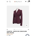 Veste de concours jumpin prune