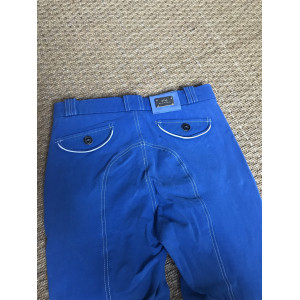 Pantalon bleu roi