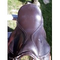 Selle cuir poney
