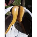 Selle cuir poney