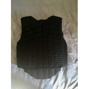 gilet de cross smart rider noir