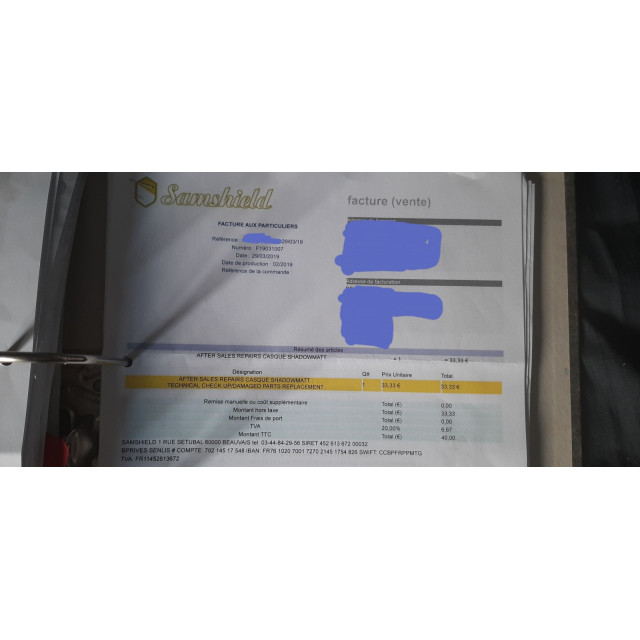 Bombe Samshield M personnalisée