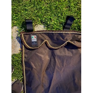 Tenture de box marron Equiline