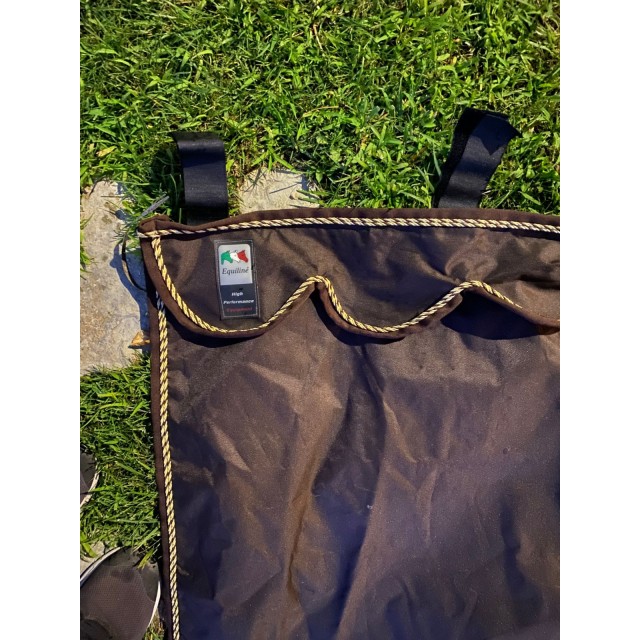 Tenture de box marron Equiline