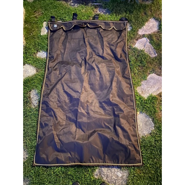 Tenture de box marron Equiline