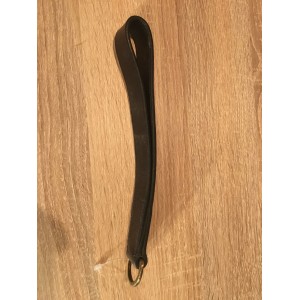 Passant de sangle  cuir noir