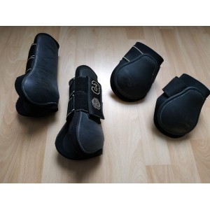 Ensemble guêtres + protège-boulets