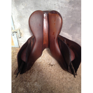 Selle Eric Thomas équipée 17,5