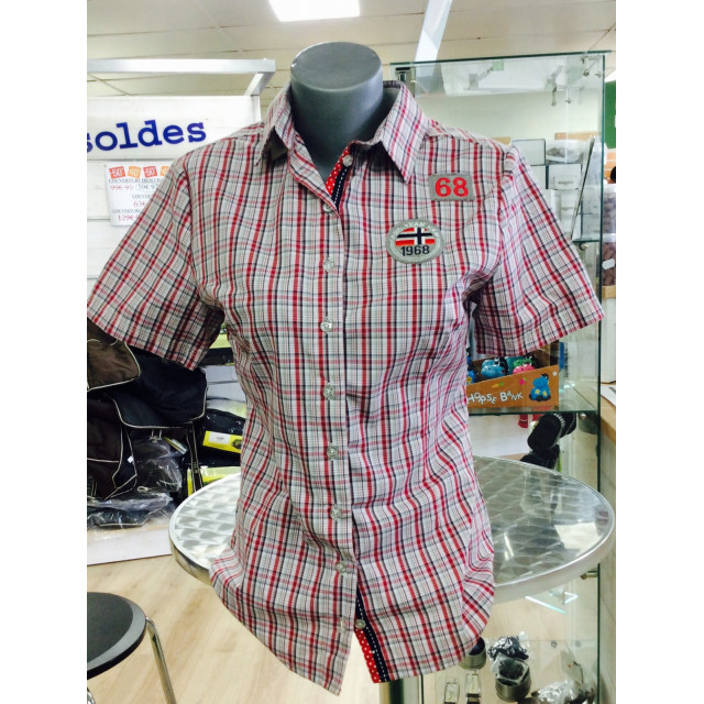 Chemise à carreaux taille M