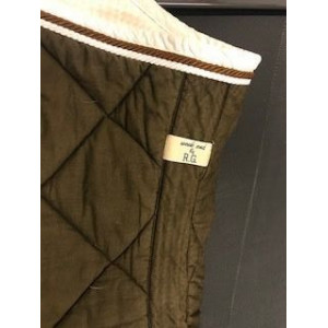 Tapis de selle RG marron