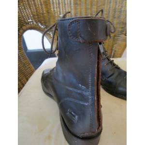 bottines cuir