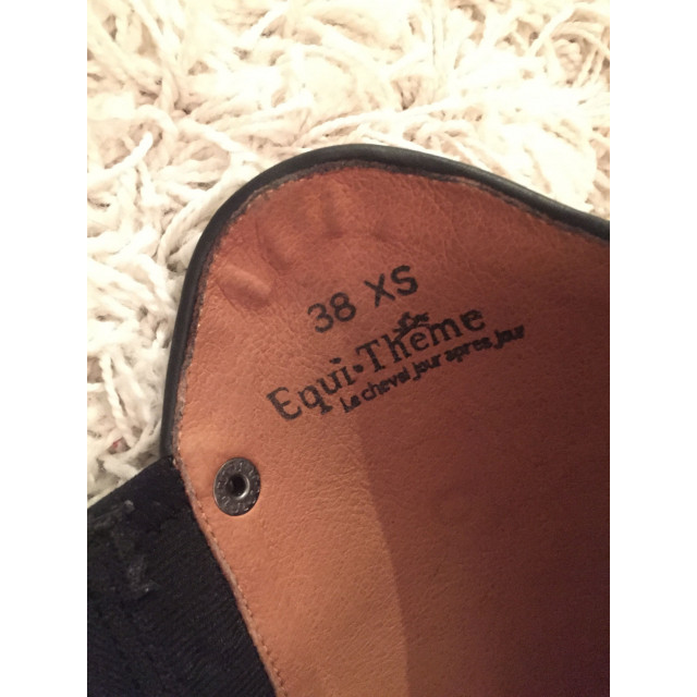 bottes en cuir equitheme