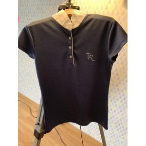 Polo de concours en XXS bleu