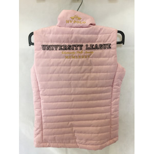 Doudoune sans manche Enfant rose HV Polo