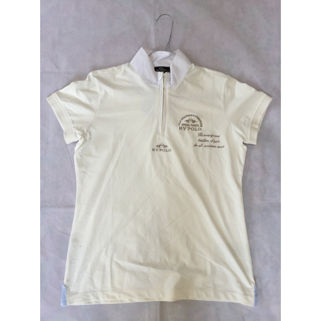 Polo concours Ivoire Femme HV Polo