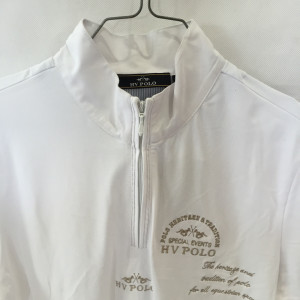 Polo concours Blanc Femme L HV Polo