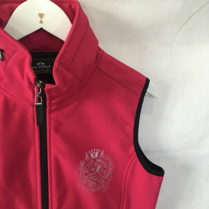Veste sans manche HV Polo M Rose/Rouge