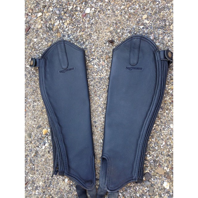 mini chaps en cuir