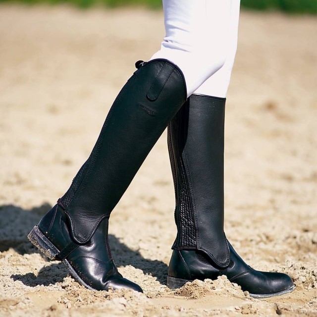 mini chaps en cuir