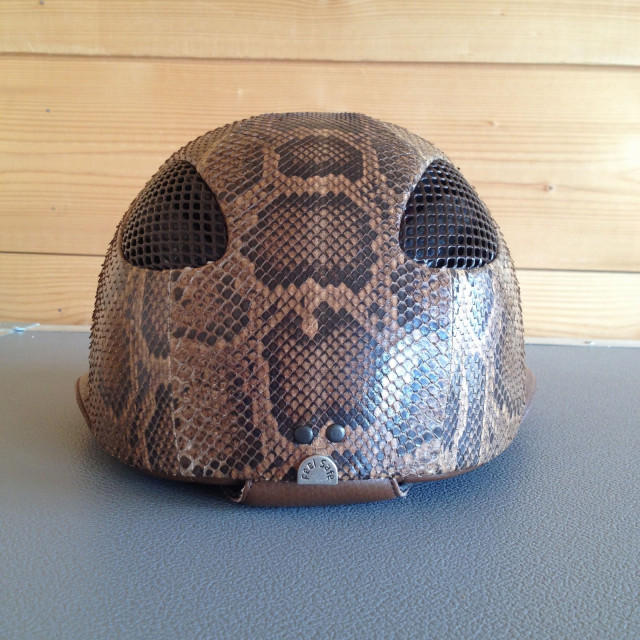 Casque MY8 en python marron taille 57