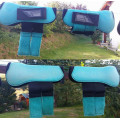 lot bleu ciel/turquoise taille cheval/cob