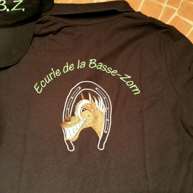 Polo et casquette EBZ noir