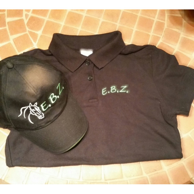 Polo et casquette EBZ noir