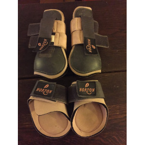 Lot guêtres  antérieurs et protèges boulets