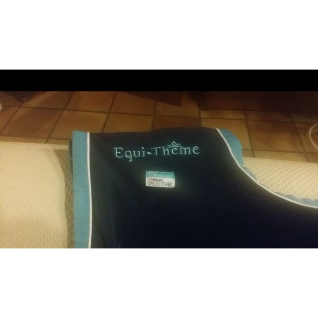 Couvre-reins polaire Equi-thème "Jeux équestres mondiaux"