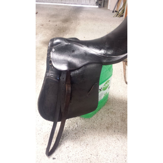 Selle mixte cuir pour cheval