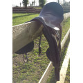 Selle mixte cuir pour cheval