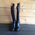 Bottes Parlanti taille 39 noir/vernis