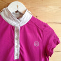 Polo manches courtes Euro-star taille XS rose