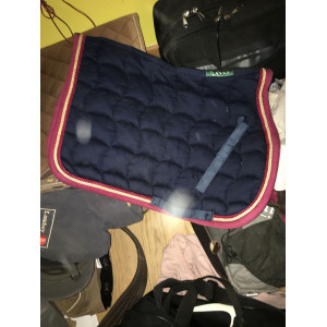 Tapis poney bleu marine