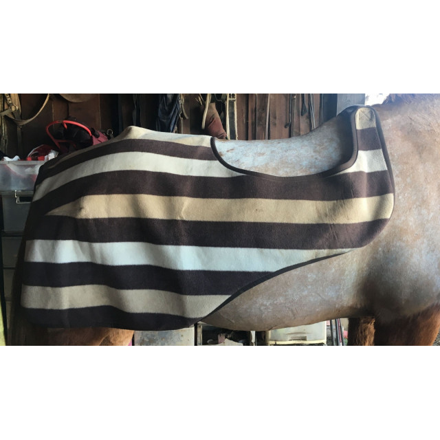 Couvre rein horseware rambo newmarket marron/beige taille S