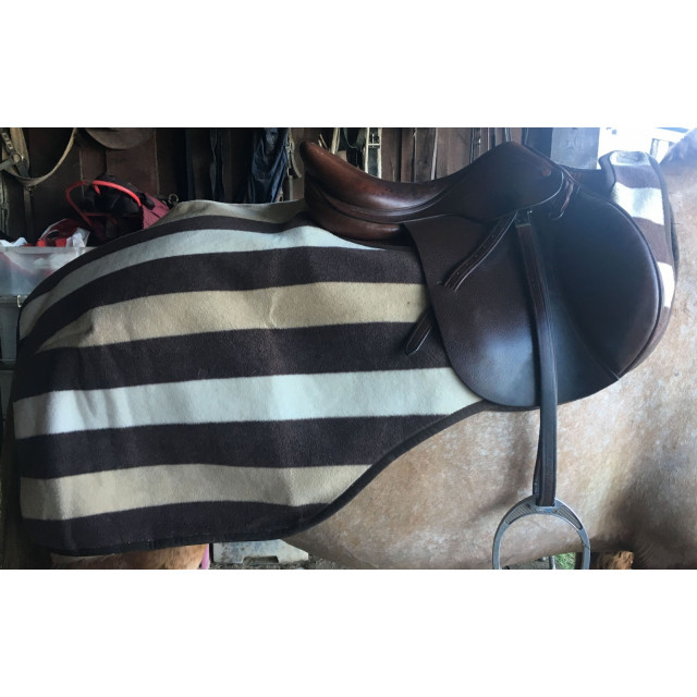 Couvre rein horseware rambo newmarket marron/beige taille S