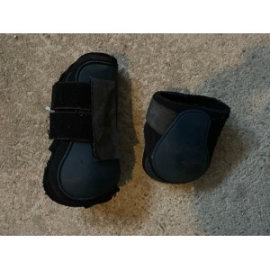 Guêtres + protèges boulets bleu