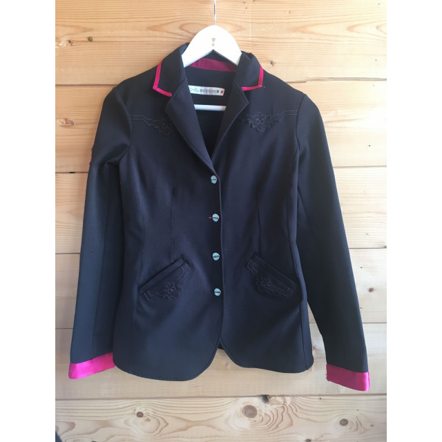 Veste Animo Noir col rose