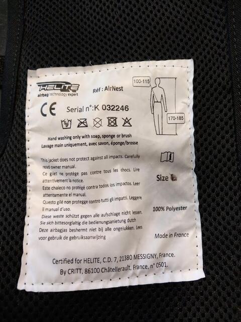 Airbag Hélite L