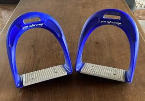 Étriers Evol Jin Stirrup bleus