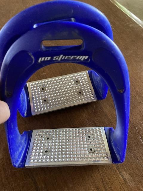 Étriers Evol Jin Stirrup bleus