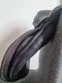Selle mixte cuir grainé et lisse- Sellier français