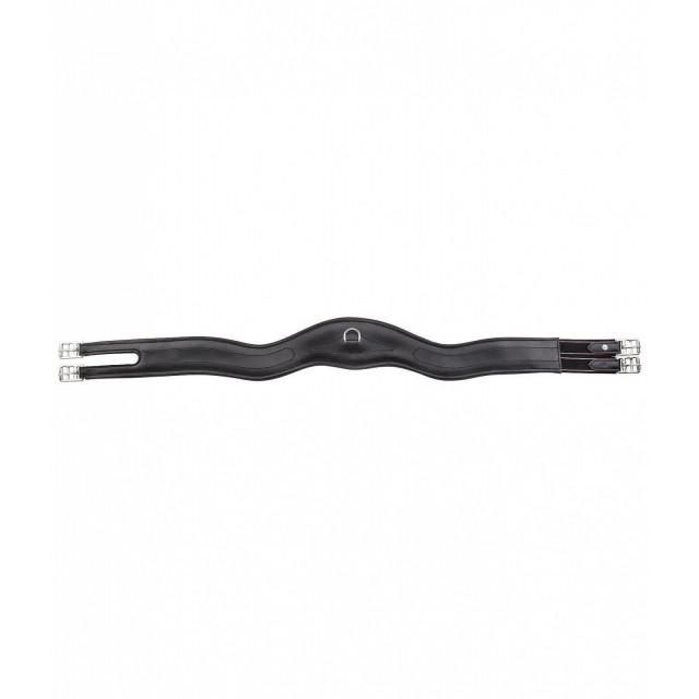 SANGLE CUIR NOIR ANATOMIQUE élastique 1 coté