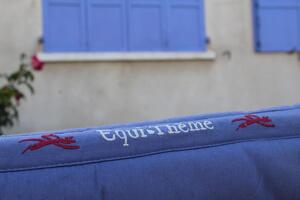 Ensemble tapis et guêtres poney